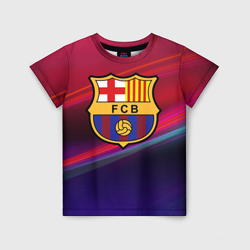 Детская футболка ФК Барселона / 3D-принт – фото 1