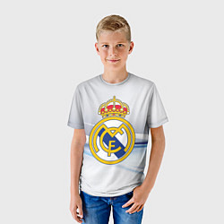 Футболка детская Реал Мадрид, цвет: 3D-принт — фото 2