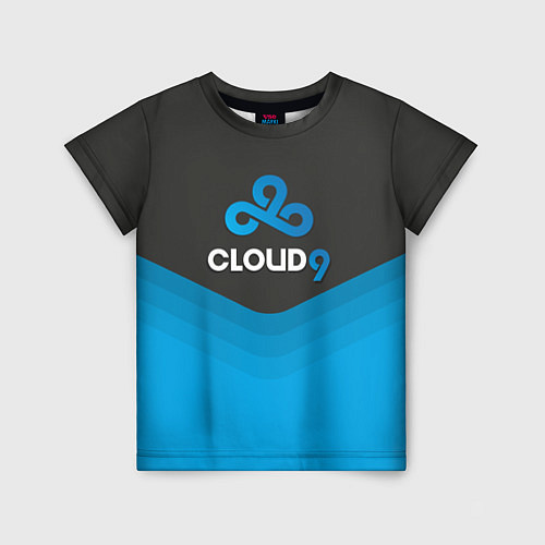 Детская футболка Cloud 9 Uniform / 3D-принт – фото 1