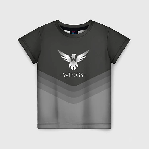 Детская футболка Wings Uniform / 3D-принт – фото 1