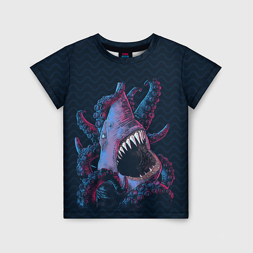 Детская футболка Underwater Fight / 3D-принт – фото 1