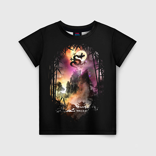 Детская футболка Fantasy Forest / 3D-принт – фото 1