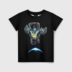 Детская футболка Космическая бабочка
