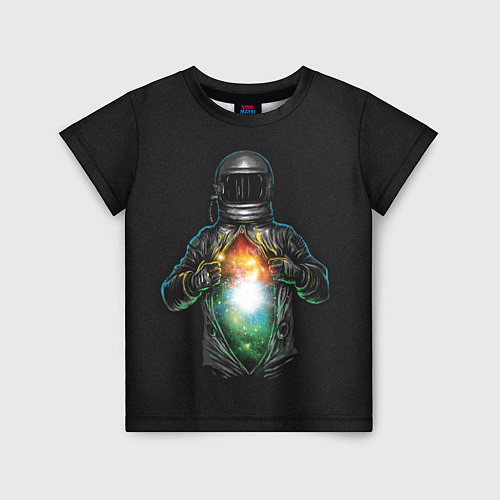 Детская футболка Космос внутри / 3D-принт – фото 1