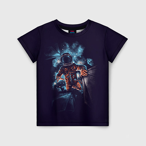 Детская футболка Неизвестная галактика / 3D-принт – фото 1
