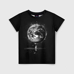 Детская футболка Взгляд на землю