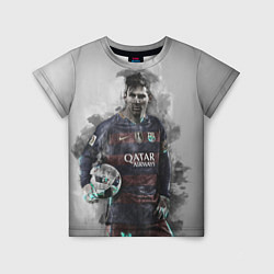 Футболка детская Lionel Messi, цвет: 3D-принт