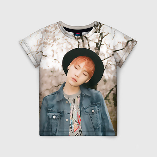 Детская футболка Min Yoon Gi / 3D-принт – фото 1
