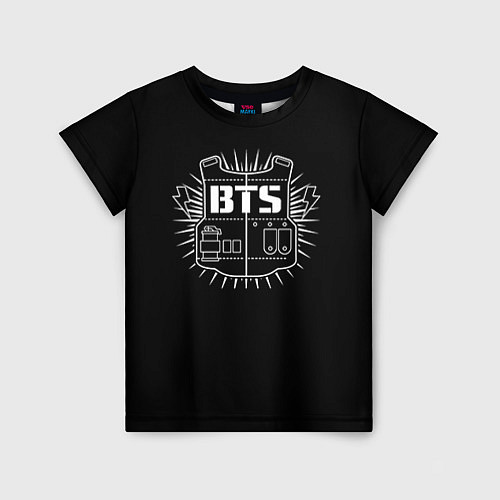 Детская футболка BTS: Jin / 3D-принт – фото 1