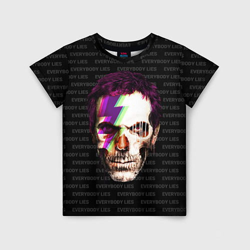 Детская футболка Dr. Dead House / 3D-принт – фото 1