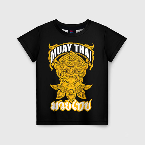 Детская футболка Muay Thai Fighter / 3D-принт – фото 1