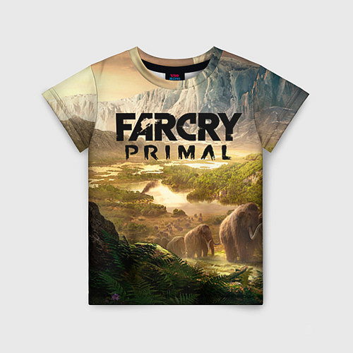 Детская футболка Far Cry: Primal / 3D-принт – фото 1