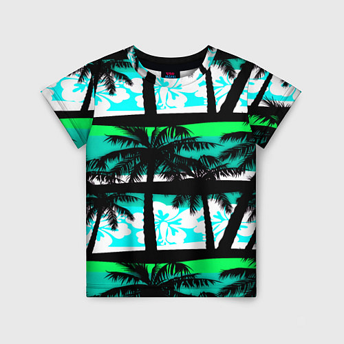 Детская футболка Hawaii / 3D-принт – фото 1