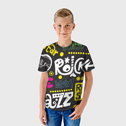 Футболка детская Instrumental Music, цвет: 3D-принт — фото 2