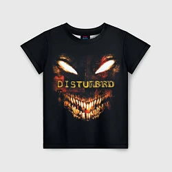 Футболка детская Disturbed Demon, цвет: 3D-принт