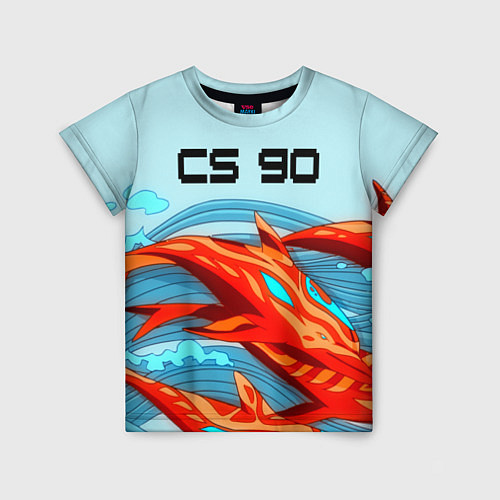Детская футболка CS GO: AR Style / 3D-принт – фото 1