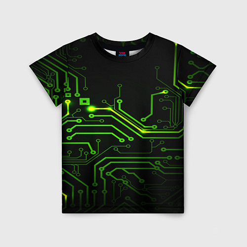 Детская футболка Tehnology / 3D-принт – фото 1