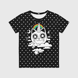 Детская футболка Магический котик