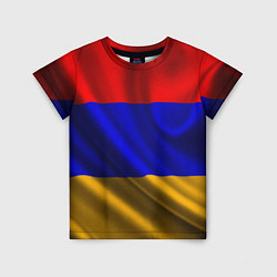 Детская футболка Флаг Армения