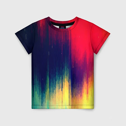 Детская футболка Stylize color / 3D-принт – фото 1