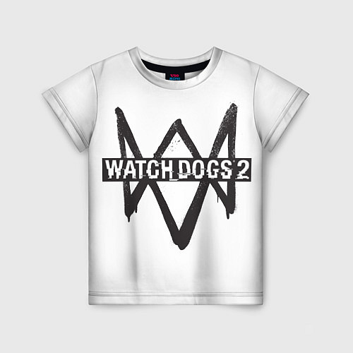 Детская футболка Watch Dogs 2 / 3D-принт – фото 1