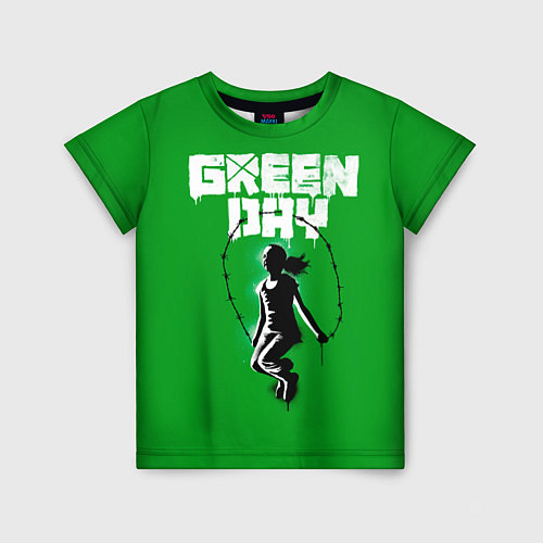 Детская футболка Green Day: Girl / 3D-принт – фото 1