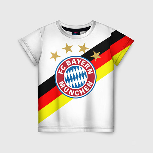 Детская футболка FC Bayern: Germany / 3D-принт – фото 1