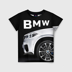 Футболка детская BMW: White Style, цвет: 3D-принт