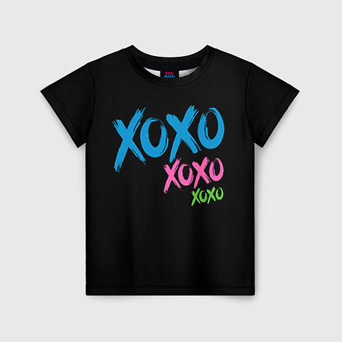 Детская футболка Хо-хо-хо / 3D-принт – фото 1
