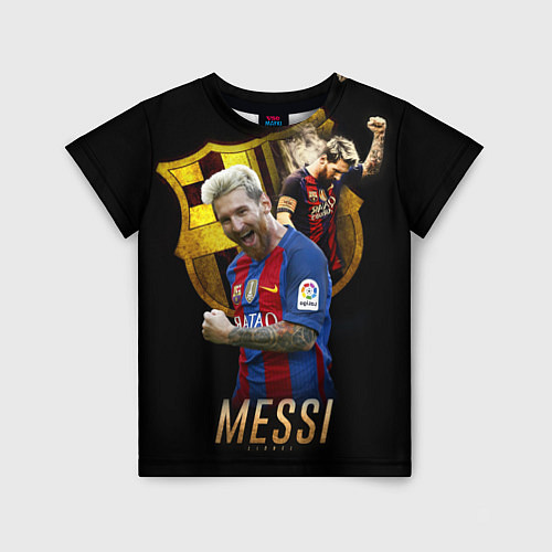 Детская футболка Messi Star / 3D-принт – фото 1