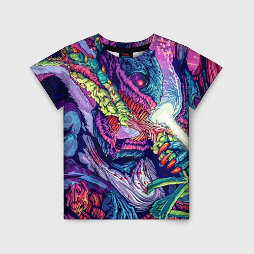 Детская футболка Hyper Beast Style / 3D-принт – фото 1