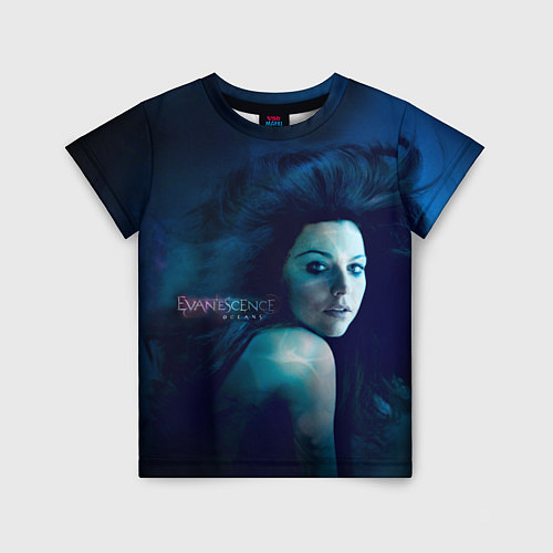Детская футболка Evanescence / 3D-принт – фото 1