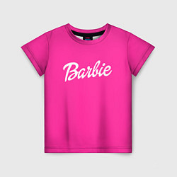 Футболка детская Барби, цвет: 3D-принт