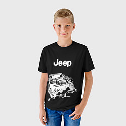 Футболка детская Jeep, цвет: 3D-принт — фото 2