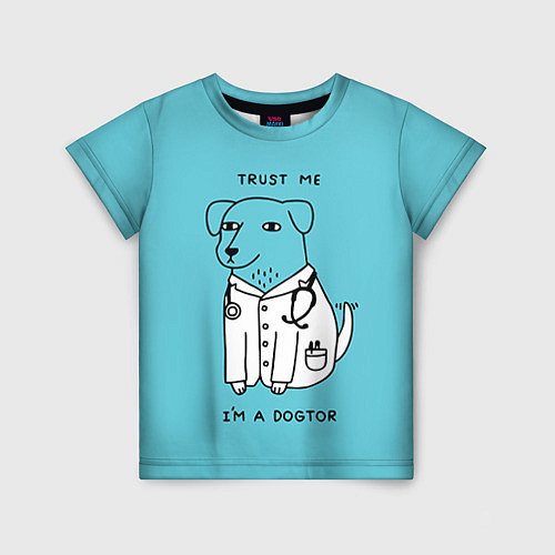 Детская футболка Trust me / 3D-принт – фото 1