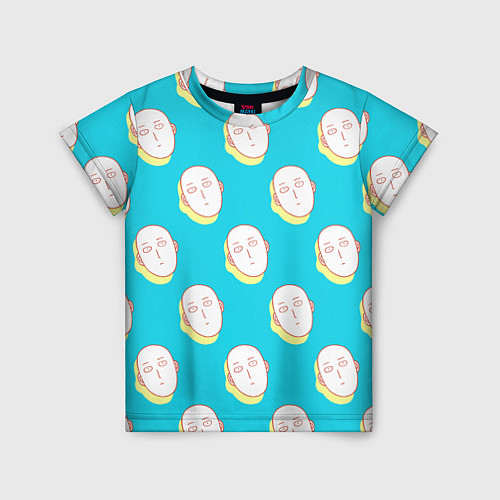 Детская футболка Saitama Pattern / 3D-принт – фото 1