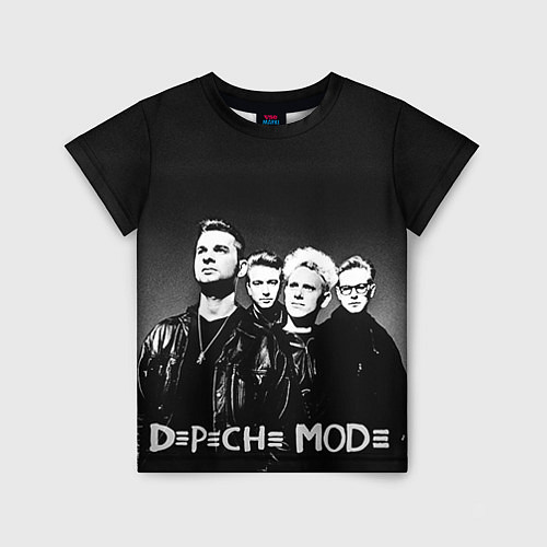 Детская футболка Depeche Mode: mono / 3D-принт – фото 1