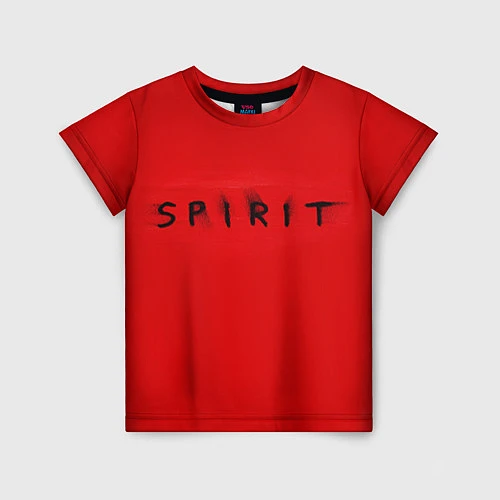 Детская футболка DM: Red Spirit / 3D-принт – фото 1