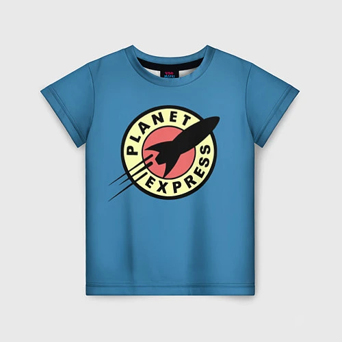 Детская футболка Planet Express / 3D-принт – фото 1