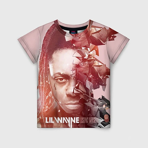 Детская футболка Lil Wayne: Losing myself / 3D-принт – фото 1