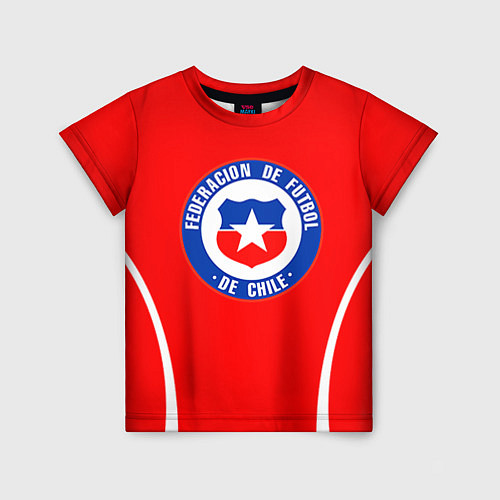 Детская футболка Chile: Alexis Sanchez / 3D-принт – фото 1