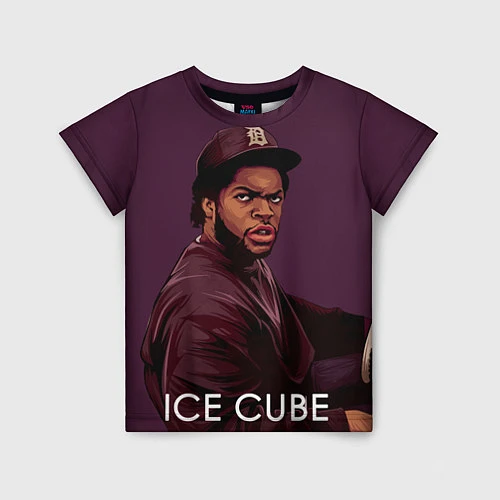 Детская футболка Ice Cube: LA / 3D-принт – фото 1