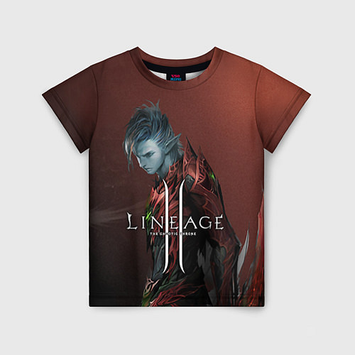 Детская футболка LineAge II 5 / 3D-принт – фото 1