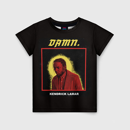 Детская футболка Kendrick Lamar: DAMN / 3D-принт – фото 1