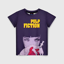 Футболка детская Pulp Fiction: Dope Heart, цвет: 3D-принт