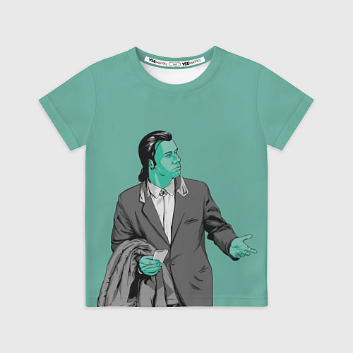 Детская футболка Недоумевающий Винсент / 3D-принт – фото 1