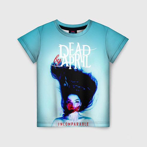 Детская футболка Dead by April: Incomparable / 3D-принт – фото 1