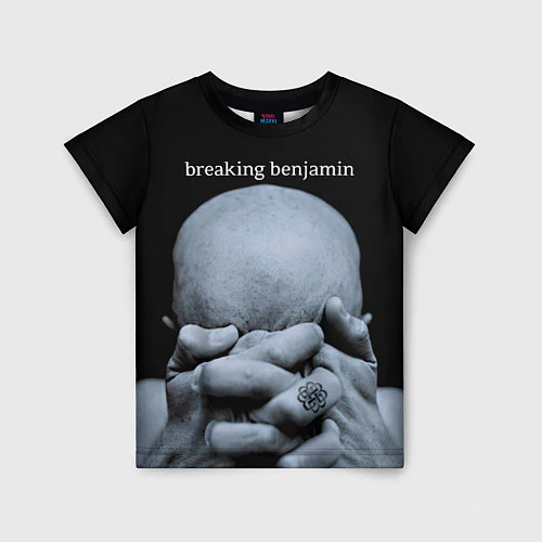Детская футболка Breaking Benjamin: Pain / 3D-принт – фото 1
