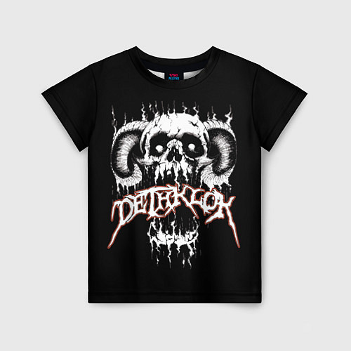Детская футболка Dethklok: Wild Monkey / 3D-принт – фото 1