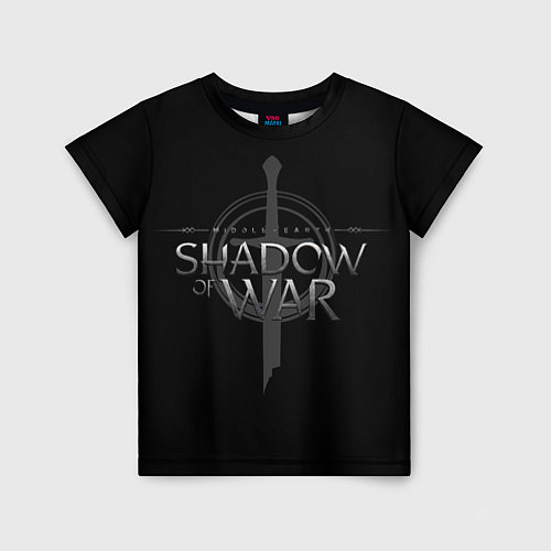 Детская футболка Shadow of War / 3D-принт – фото 1